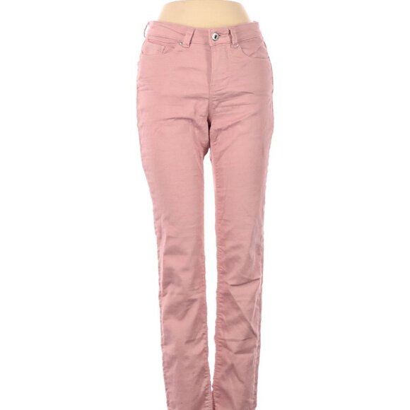 ✨️CL Springfield Pink Cotton Blend Jeans Size 34 EU - Picture 1 of 4